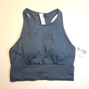 LULULEMON EBB TO TRAIN BRA IRON BLUE